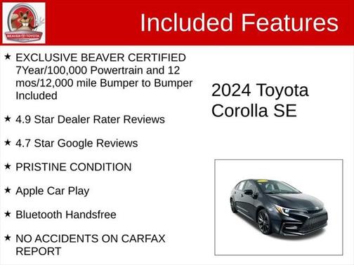 2024 Toyota Corolla SE