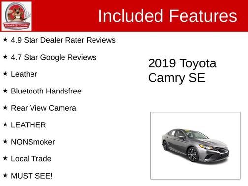 2019 Toyota Camry SE