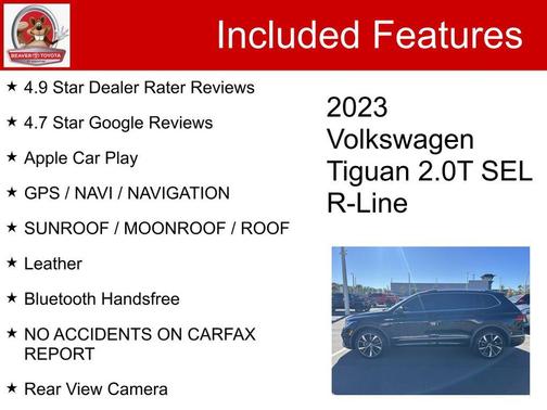 2023 Volkswagen Tiguan 2.0T SEL R-Line 4MOTION