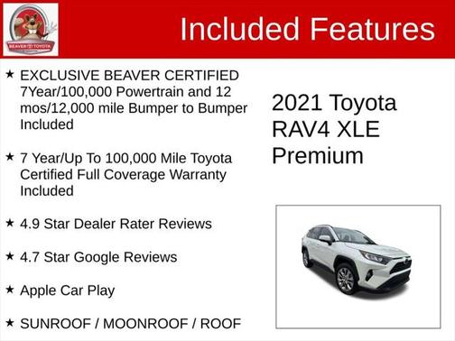 2021 Toyota RAV4 XLE Premium