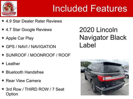 2020 Lincoln Navigator Black Label