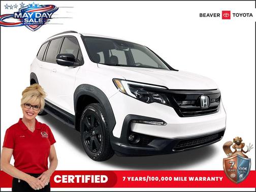 Platinum White Pearl 2022 Honda Pilot AWD TrailSport
