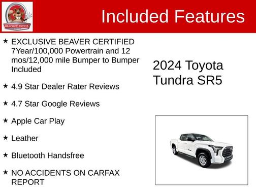 Ice Cap 2024 Toyota Tundra SR5