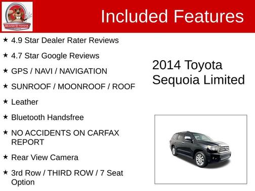 2014 Toyota Sequoia Limited