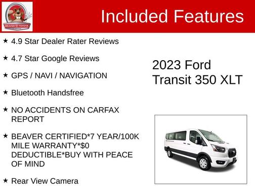2023 Ford Transit-350 XLT
