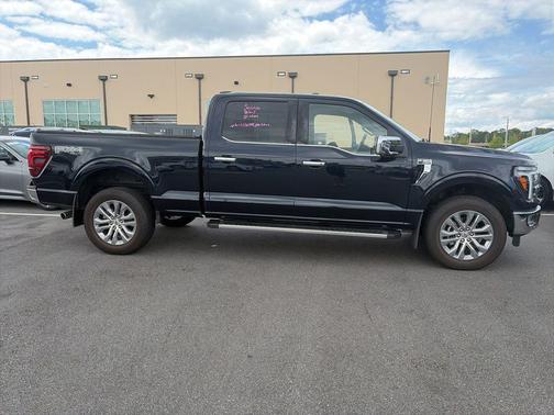 Antimatter Blue Metallic 2024 Ford F-150 Lariat
