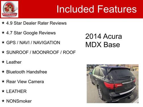 2014 Acura MDX 3.5L Technology Package