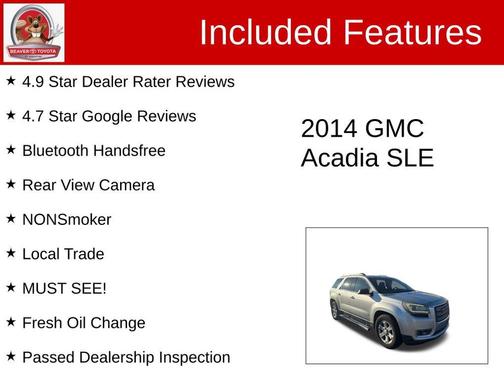 2014 GMC Acadia SLE-2