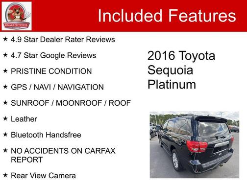 2016 Toyota Sequoia Platinum