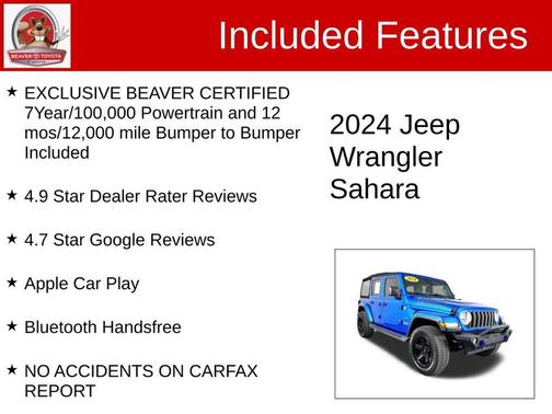2024 Jeep Wrangler 4-Door Sahara 4x4