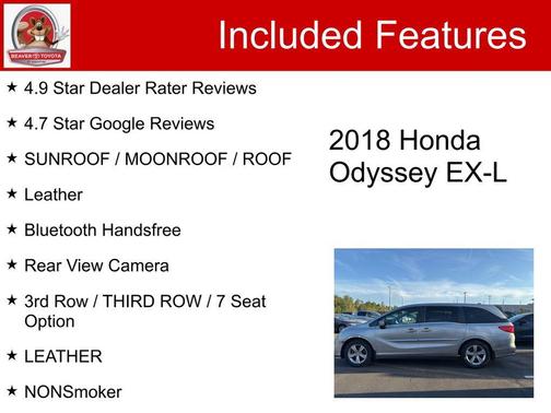 2018 Honda Odyssey EX-L