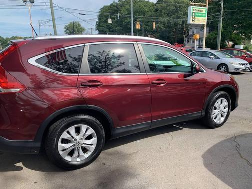Burgundy 2013 Honda CR-V EX-L
