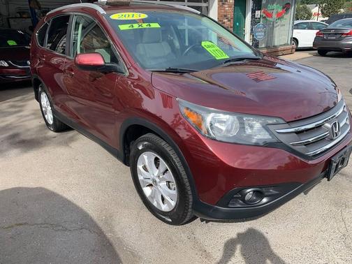 Burgundy 2013 Honda CR-V EX-L
