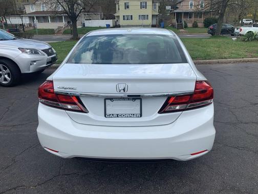 White Orchid Pearl 2014 Honda Civic EX-L