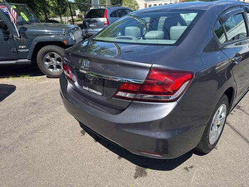 Pewter 2014 Honda Civic LX