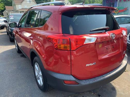 Red 2013 Toyota RAV4 XLE