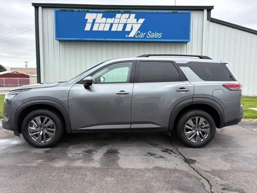 Gun Metallic 2025 Nissan Pathfinder SV 4WD