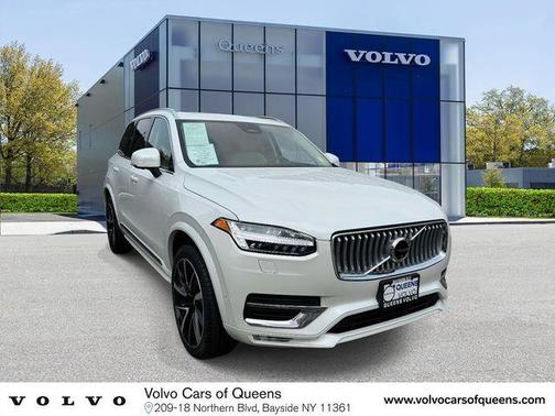 Crystal White 2024 Volvo XC90 B6 Ultimate Bright Theme 7-Seater