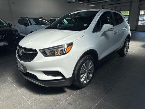 Summit White 2019 Buick Encore Preferred