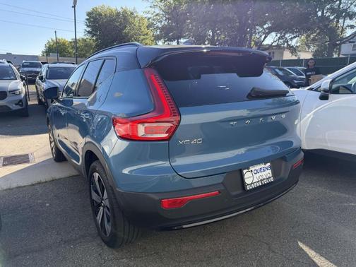 Fjord Blue Metallic 2023 Volvo XC40 Recharge Pure Electric Twin Plus