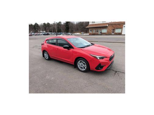 Red 2025 Subaru Impreza AWD