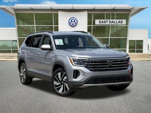 Silver Bird Metallic 2024 Volkswagen Atlas 2.0T SE w/Technology