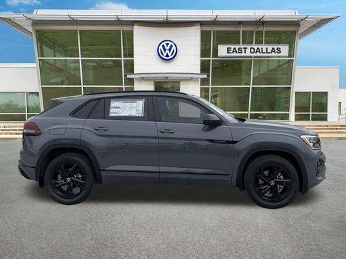 Pure Gray 2026 Volkswagen Atlas Cross Sport 2.0T SEL R-Line Black
