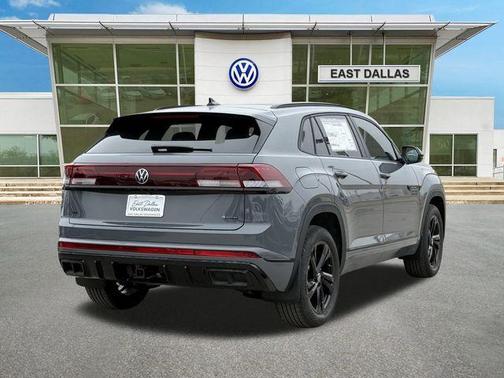 Pure Gray 2026 Volkswagen Atlas Cross Sport 2.0T SEL R-Line Black