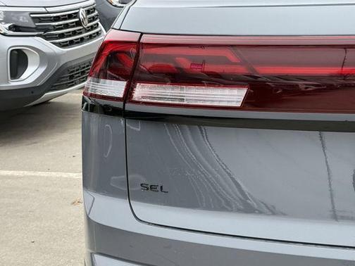 Pure Gray 2026 Volkswagen Atlas Cross Sport 2.0T SEL R-Line Black