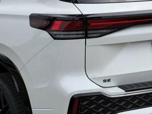 Opal White 2026 Volkswagen Tiguan 2.0T SE R-Line Black