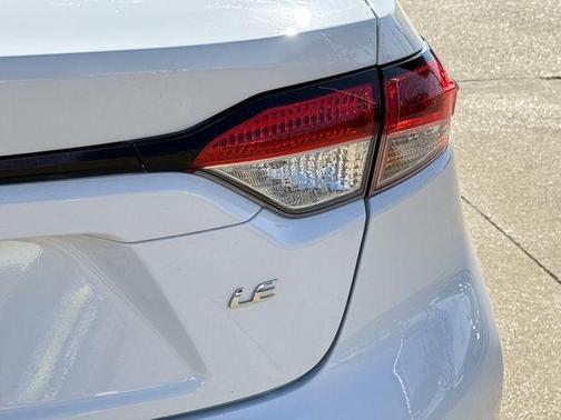 White 2022 Toyota Corolla LE
