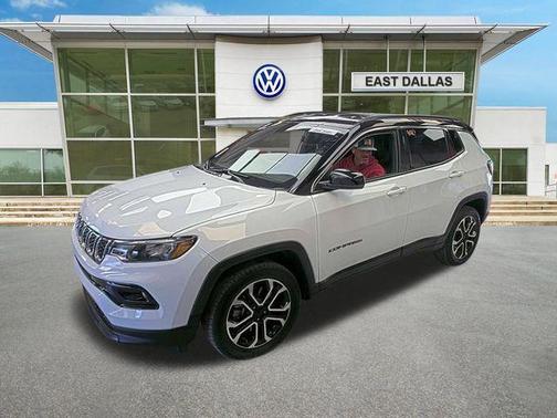 Bright White Clearcoat 2024 Jeep Compass Limited