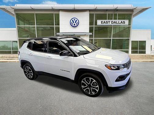 Bright White Clearcoat 2024 Jeep Compass Limited