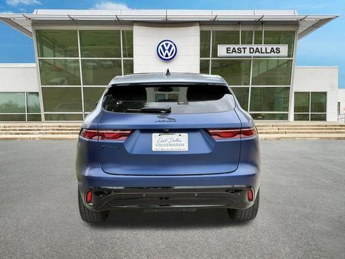 Bluefire Blue 2022 Jaguar F-PACE S