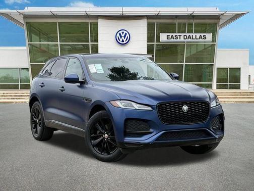 Bluefire Blue 2022 Jaguar F-PACE S