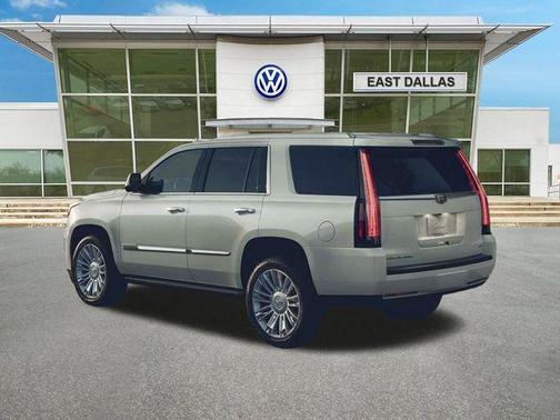 Crystal White Tri-Coat 2019 Cadillac Escalade ESV Platinum