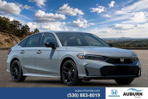 Urban Gray Pearl 2026 Honda Civic Hybrid Sport