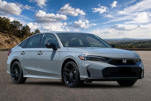 Urban Gray Pearl 2026 Honda Civic Hybrid Sport