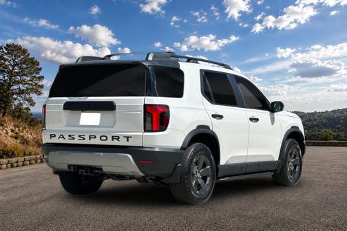 Platinum White Pearl 2026 Honda Passport AWD RTL Towing