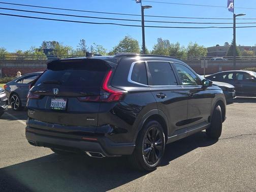 Crystal Black Pearl 2025 Honda CR-V Hybrid Sport Touring AWD
