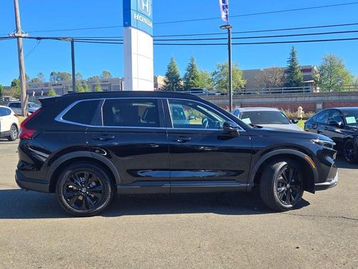 Crystal Black Pearl 2025 Honda CR-V Hybrid Sport Touring AWD
