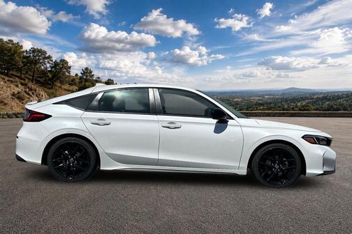 Platinum White Pearl 2026 Honda Civic Sport