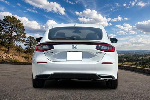 Platinum White Pearl 2026 Honda Civic Sport