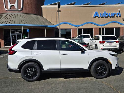 Platinum White Pearl 2026 Honda CR-V Hybrid Sport-L AWD
