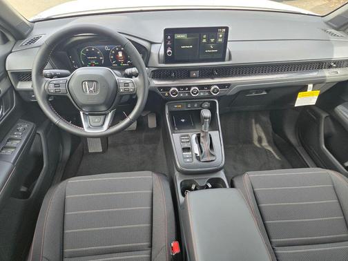 Platinum White Pearl 2026 Honda CR-V Hybrid TrailSport AWD