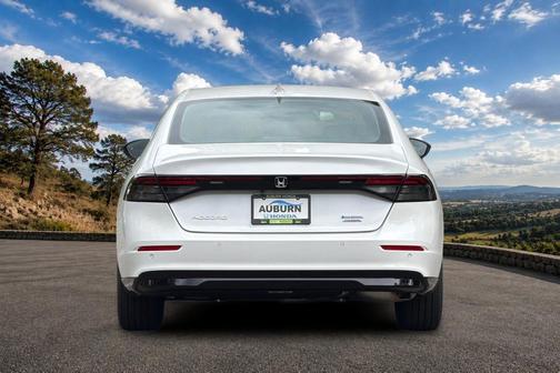 Platinum White Pearl 2026 Honda Accord Hybrid Touring
