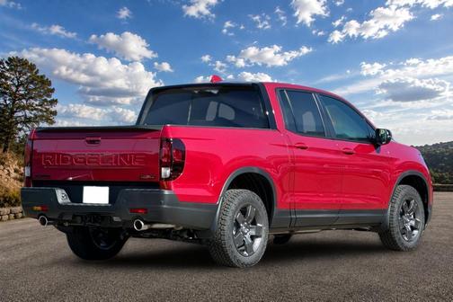 Radiant Red Metallic II 2026 Honda Ridgeline TrailSport