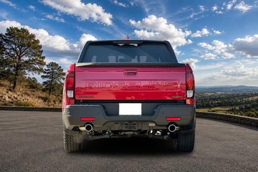 Radiant Red Metallic II 2026 Honda Ridgeline TrailSport