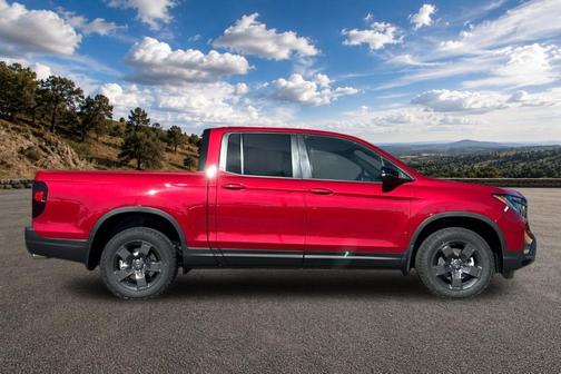 Radiant Red Metallic II 2026 Honda Ridgeline TrailSport