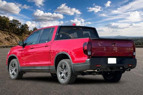 Radiant Red Metallic II 2026 Honda Ridgeline TrailSport
